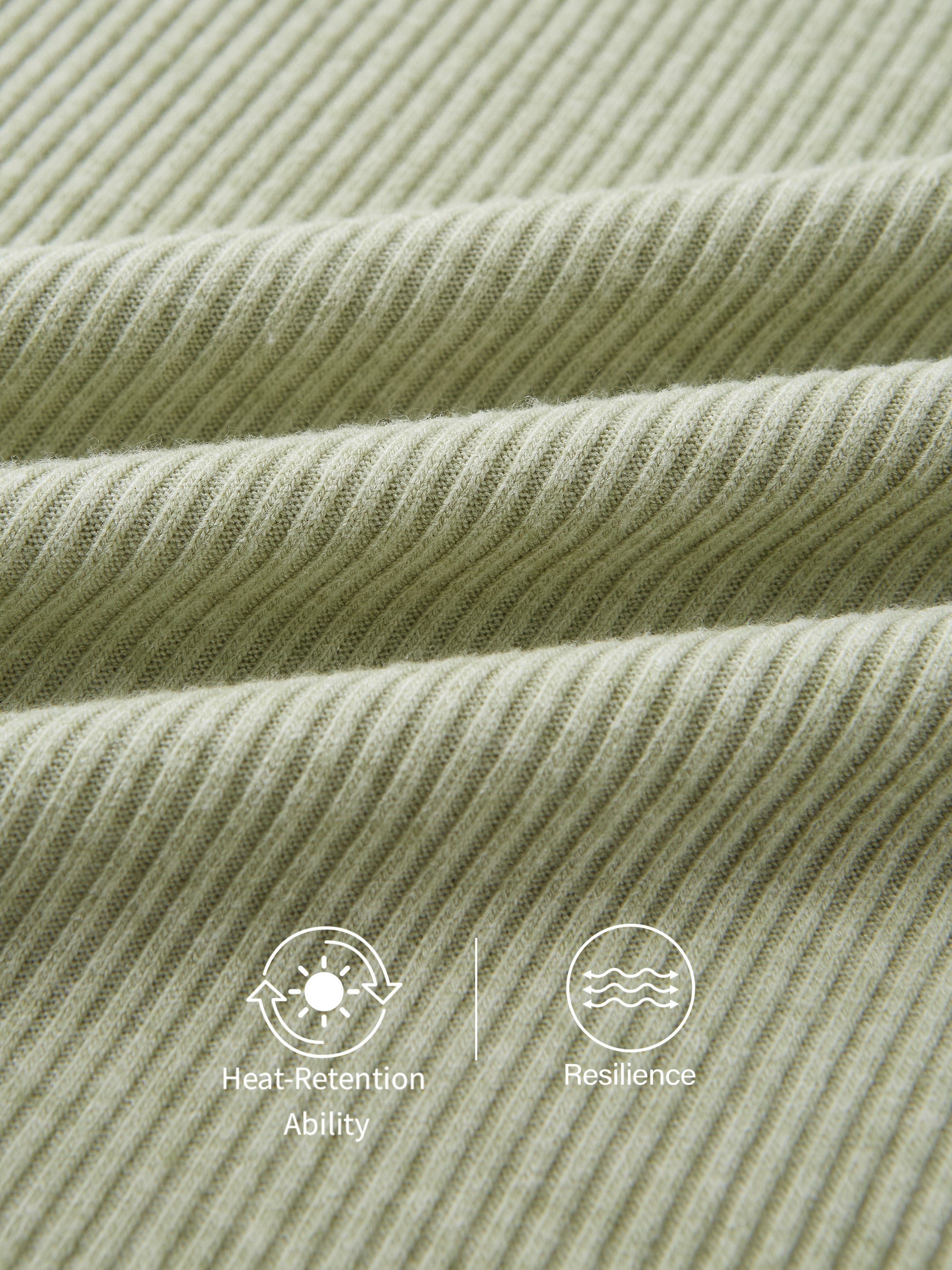 Ribbed Frog Button Round Neck Long Sleeve Top Limited Edition