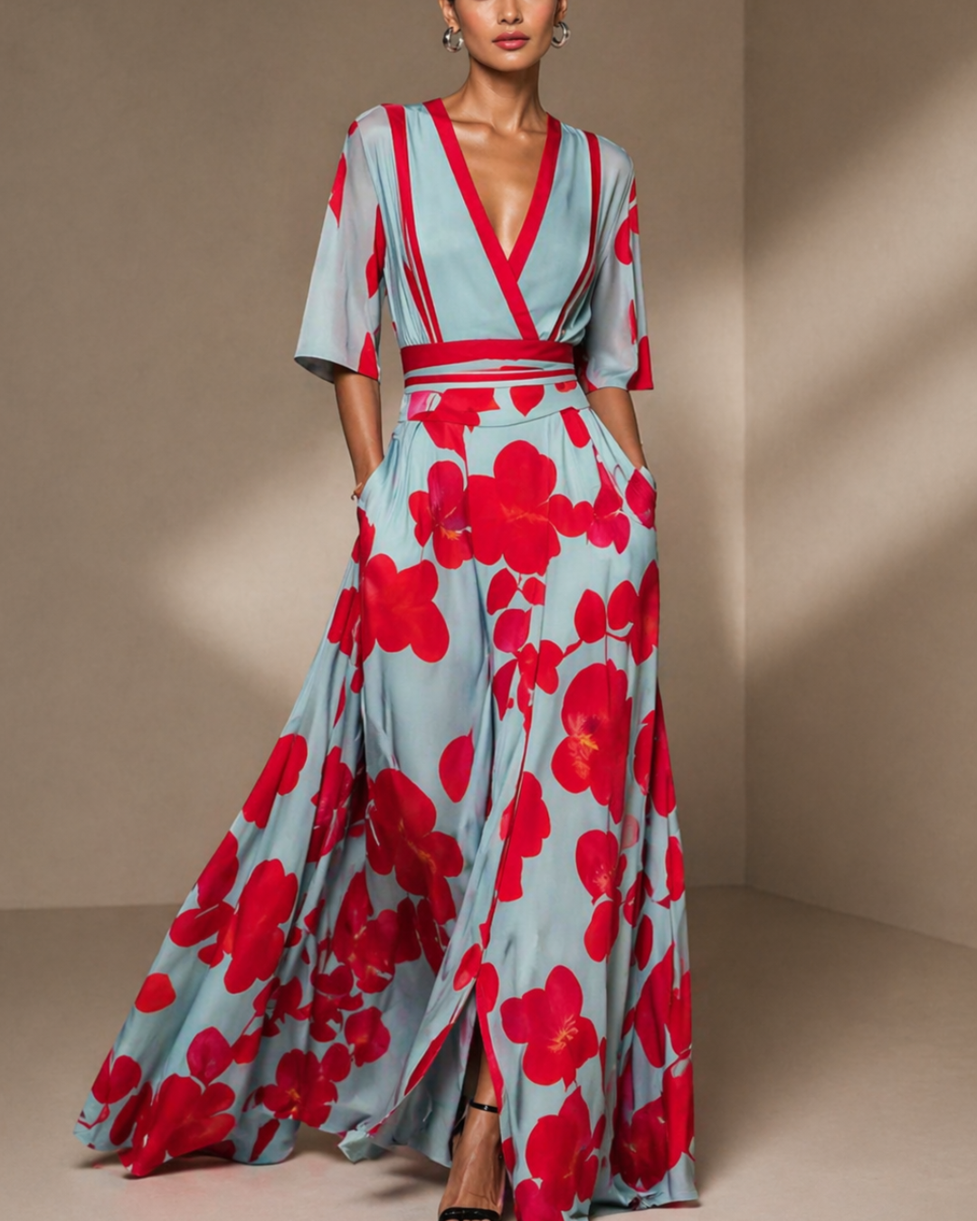 Layla™ | Elegant Viscose Dress
