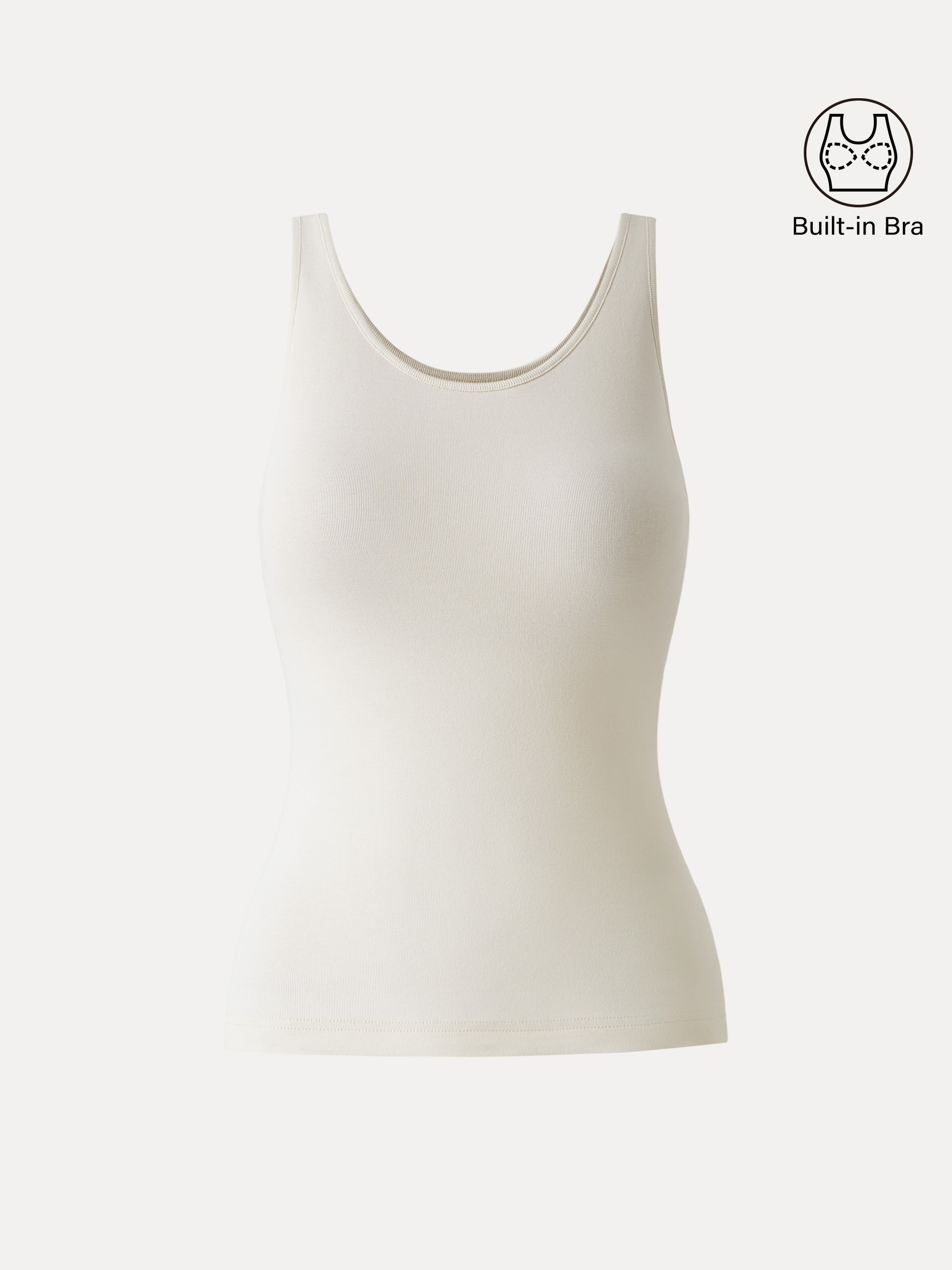 Cotton Lyocell U-Neck Brami Tank