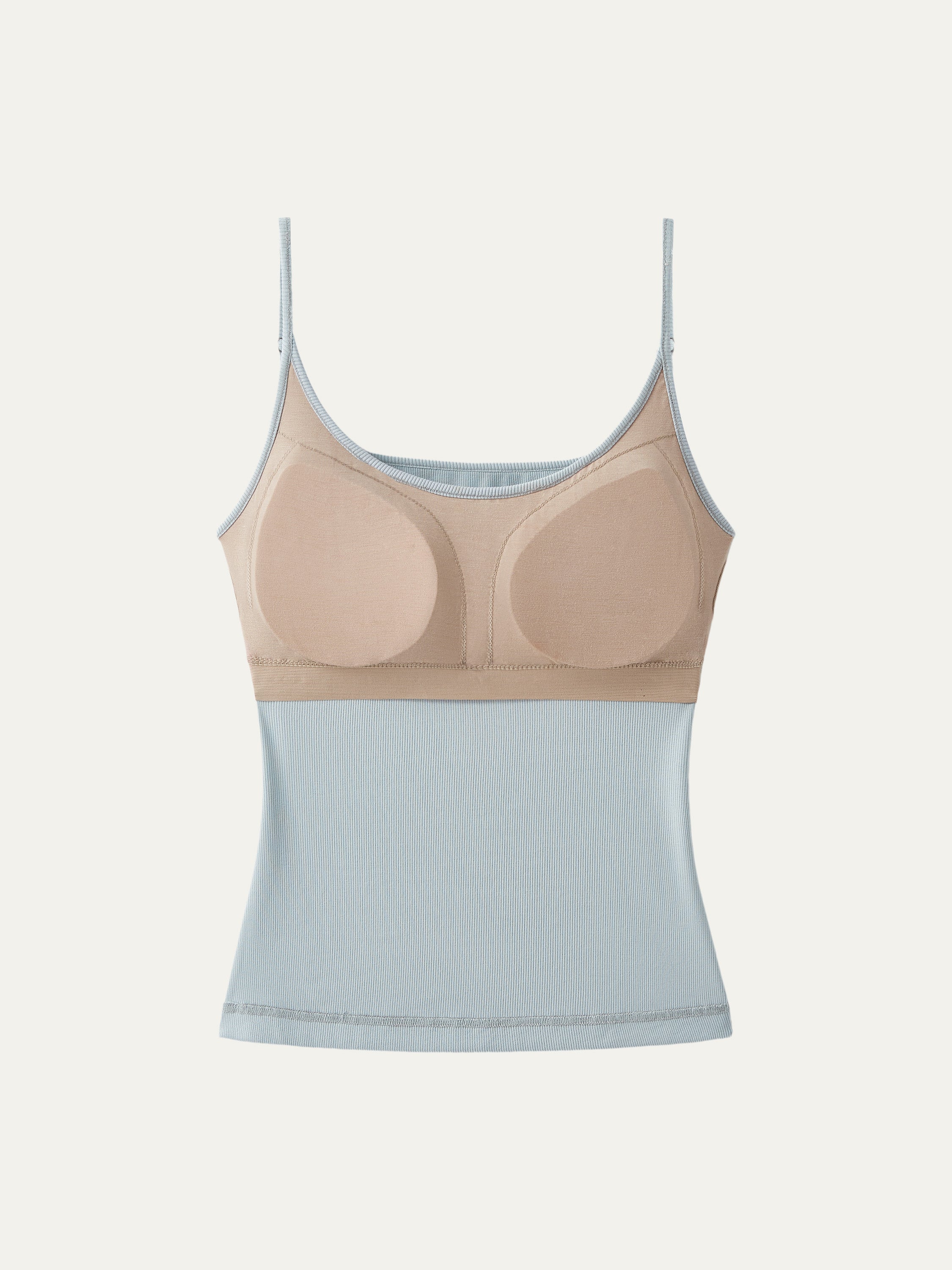 Scoop Neck Spaghetti Strap New Airy Brami Tank Top