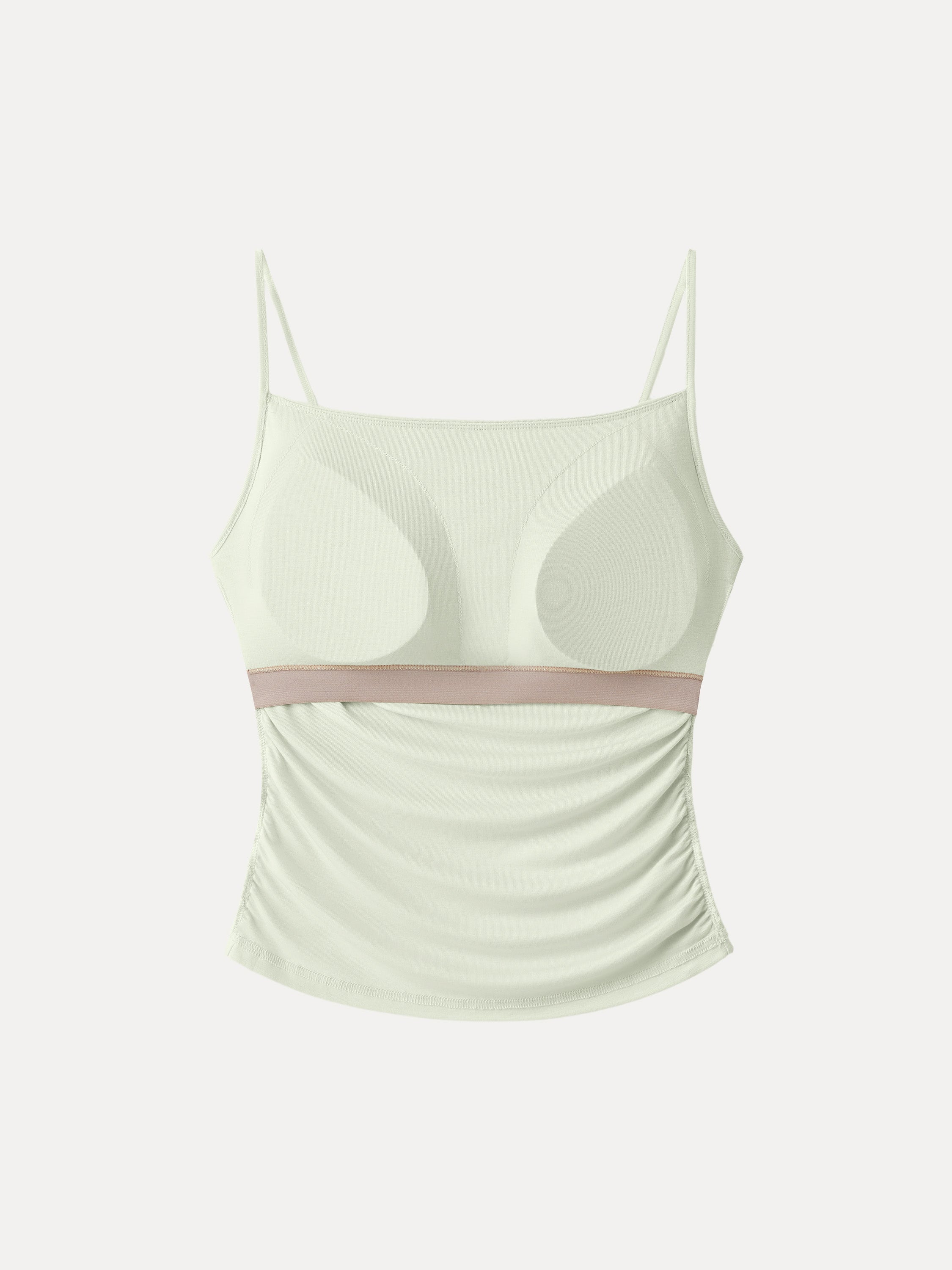 Adjustable Spaghetti Straps Side Ruched New Airy Brami