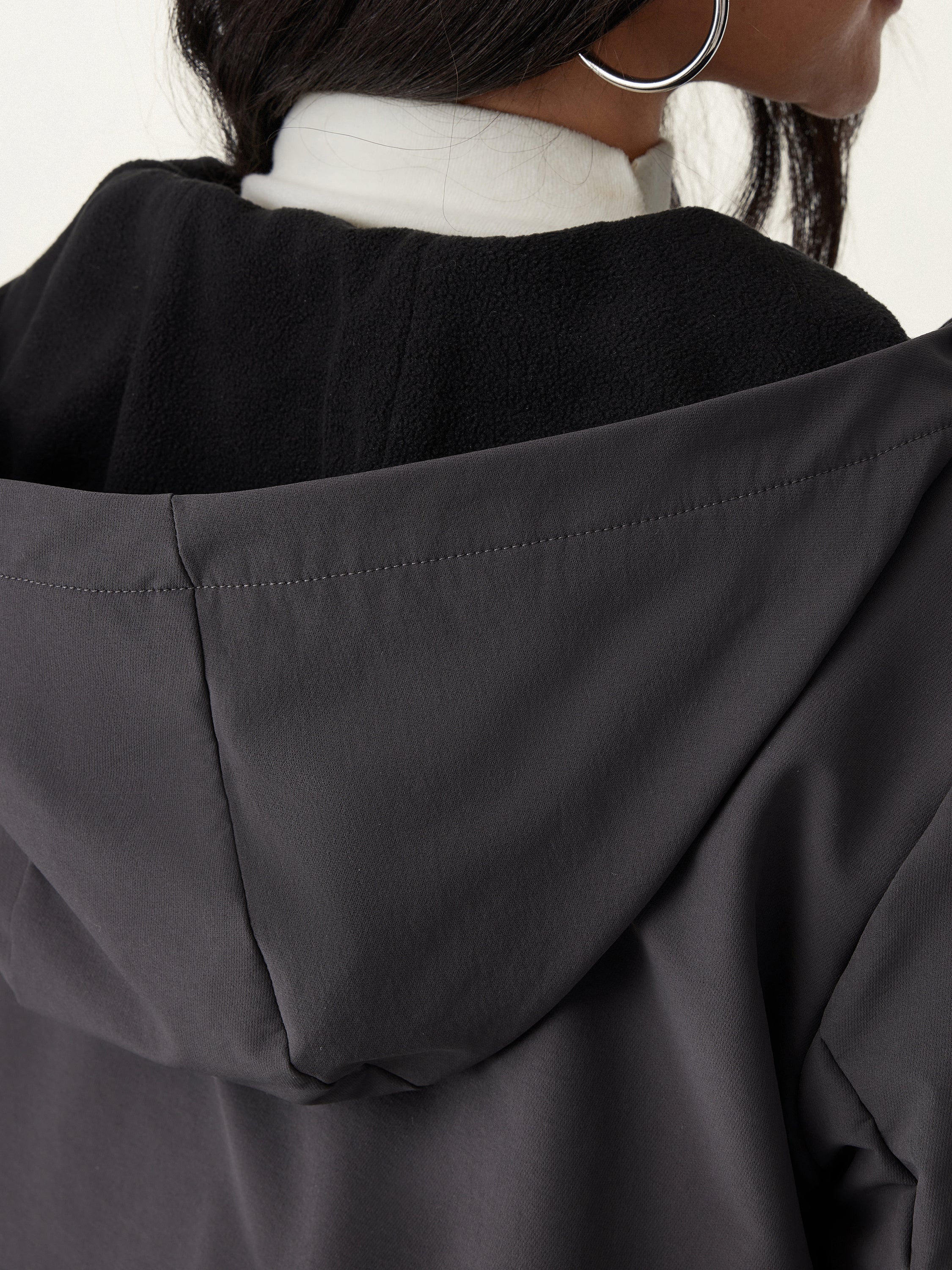 Waterproof Hooded Fleece Jacket