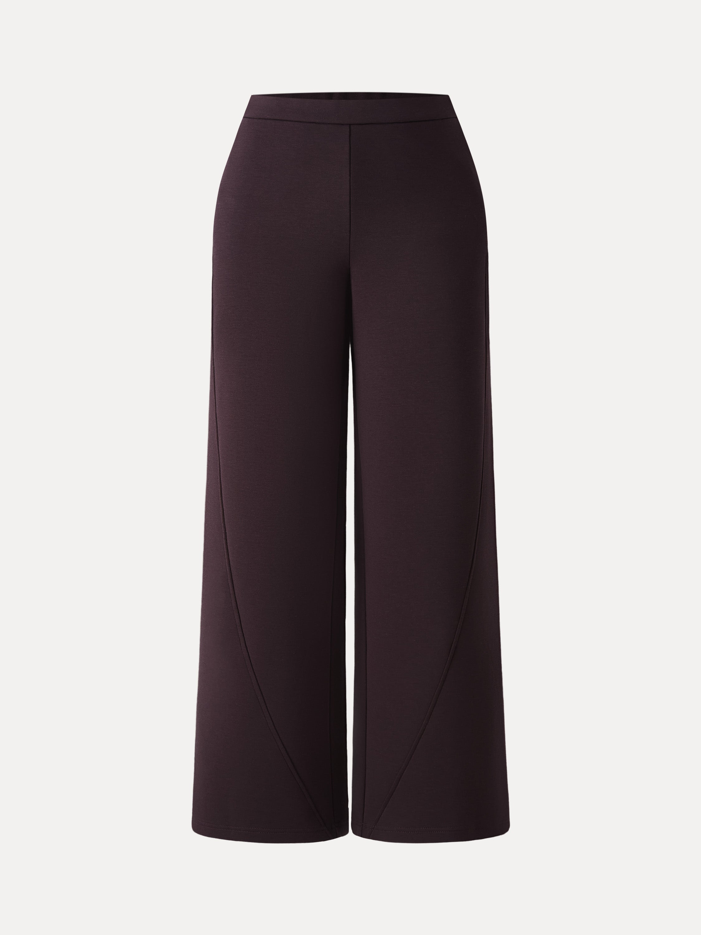 DoubleWarm High Rise Wide Leg Pull-on Pants with Pockets