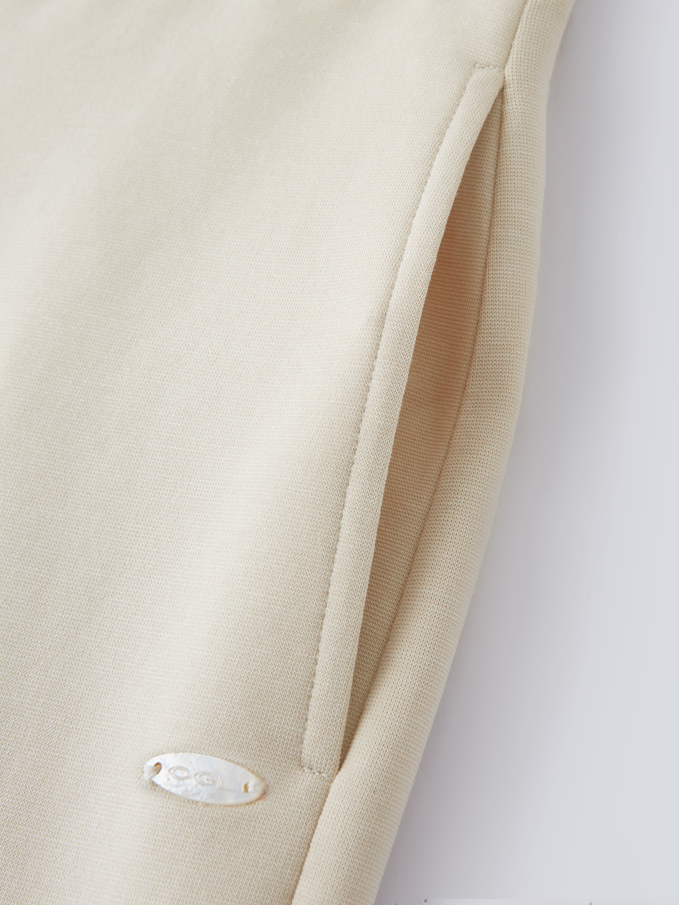 Stretch Cotton Blend Mid Rise Wide Leg Pants with Pockets