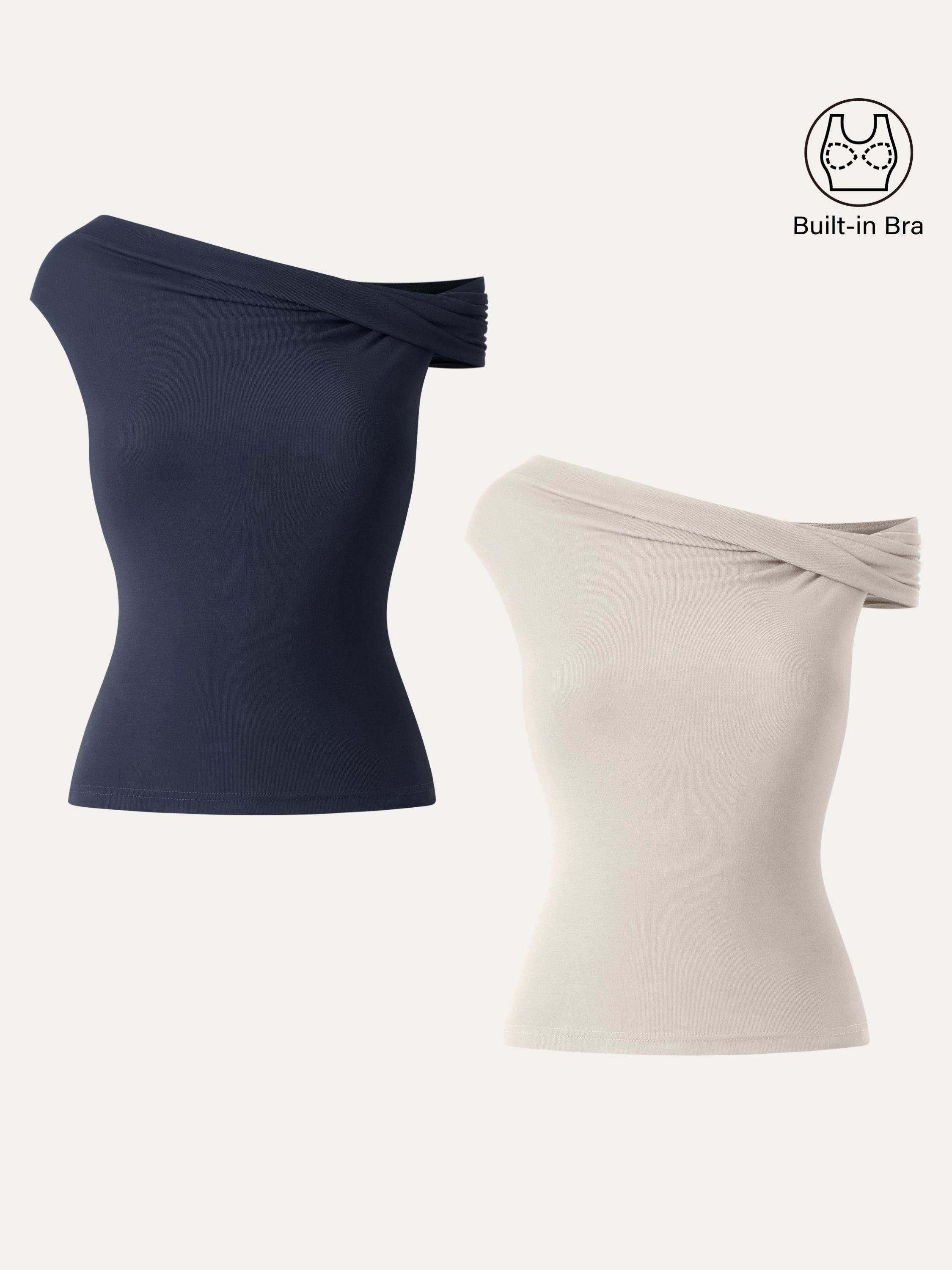 Multi-wear Versatile Necklines Brami Top