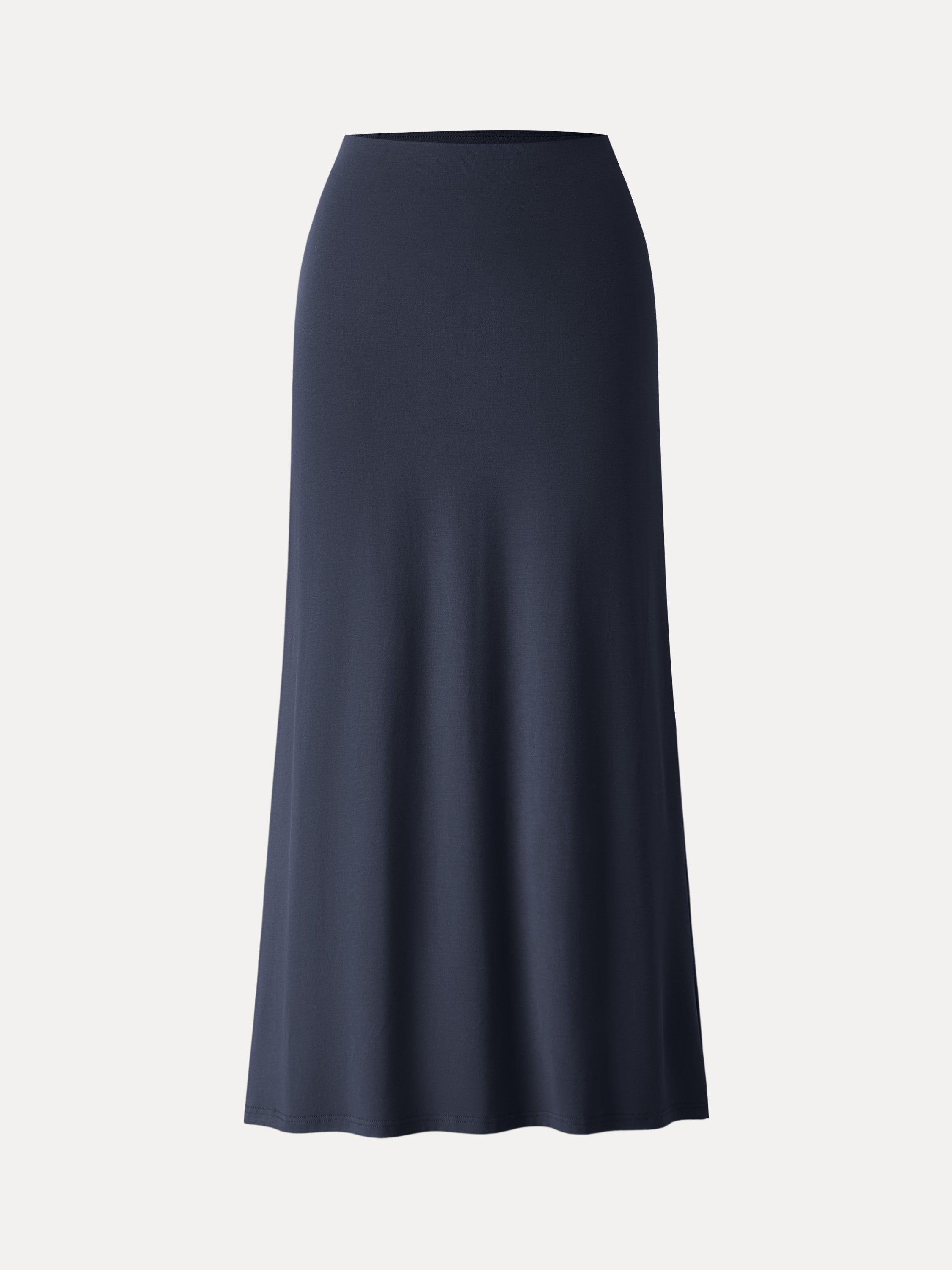 SkinKiss Ultra-Soft H-Line Maxi Skirt