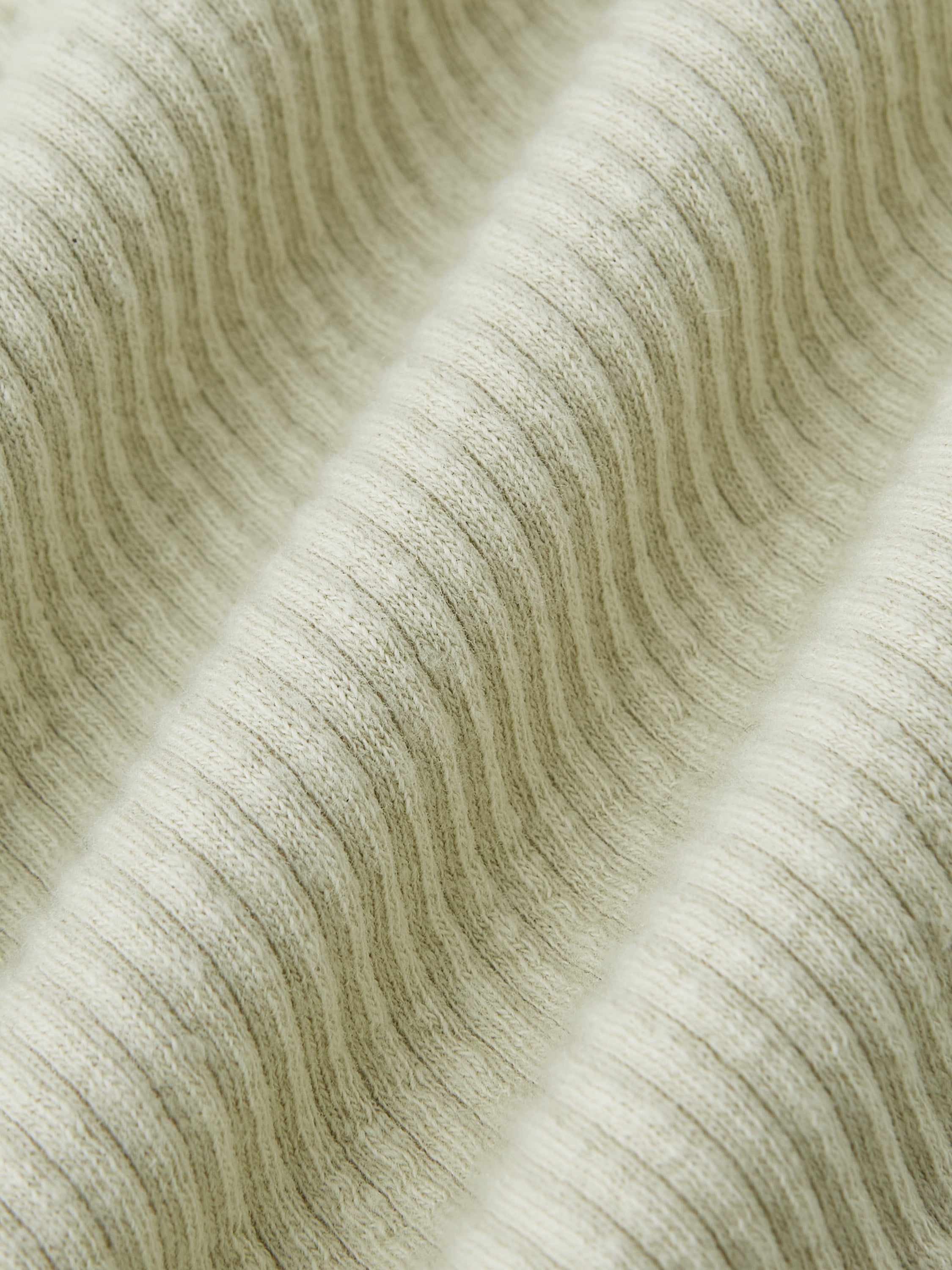 Stretch Cotton Textured Knit Button-Front Cardigan