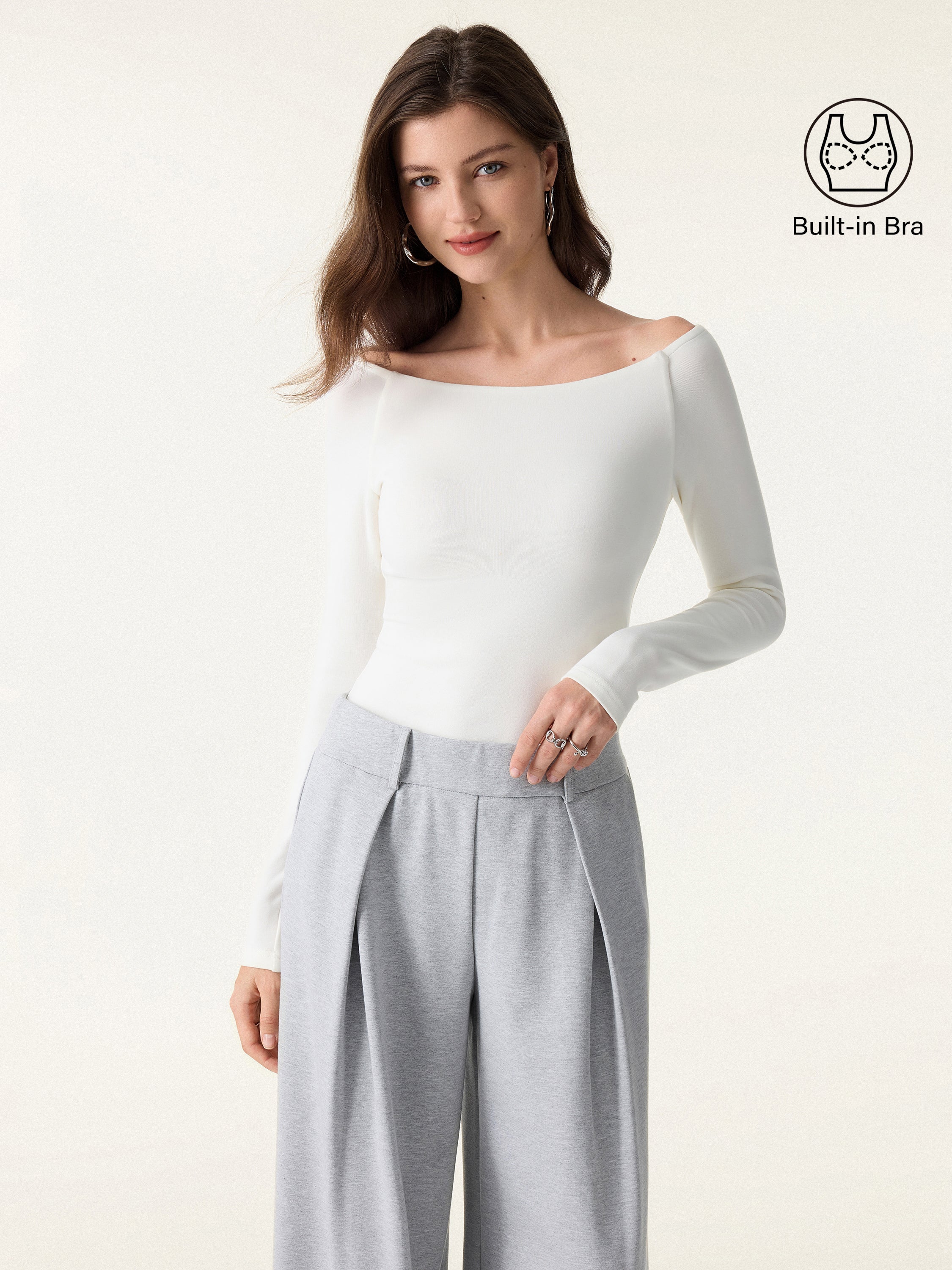 ProWarm Boatneck Long Sleeve Brami