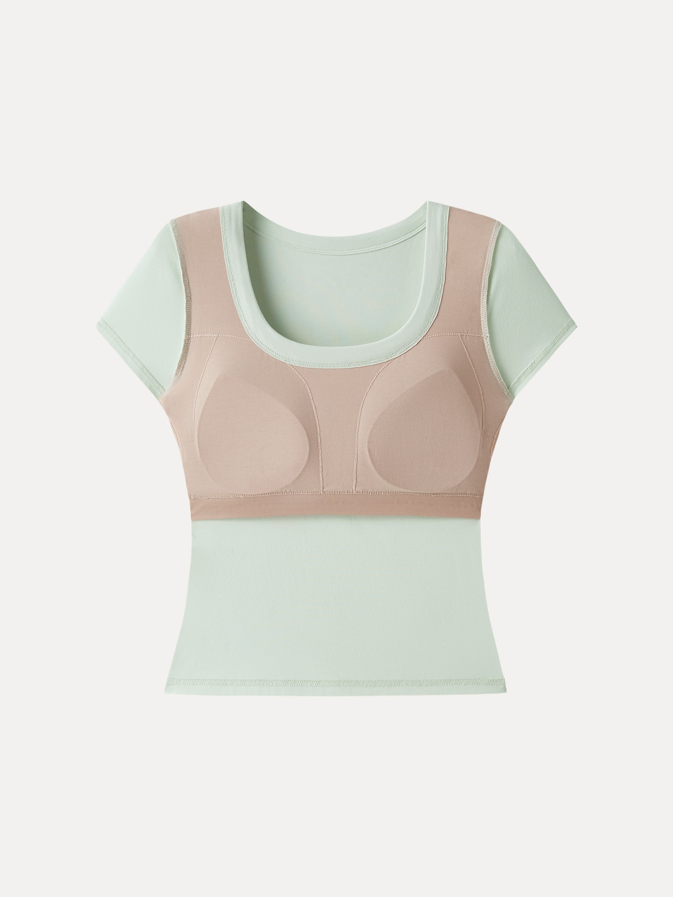 SkinKiss U-Neck Short Sleeve Everyday Brami