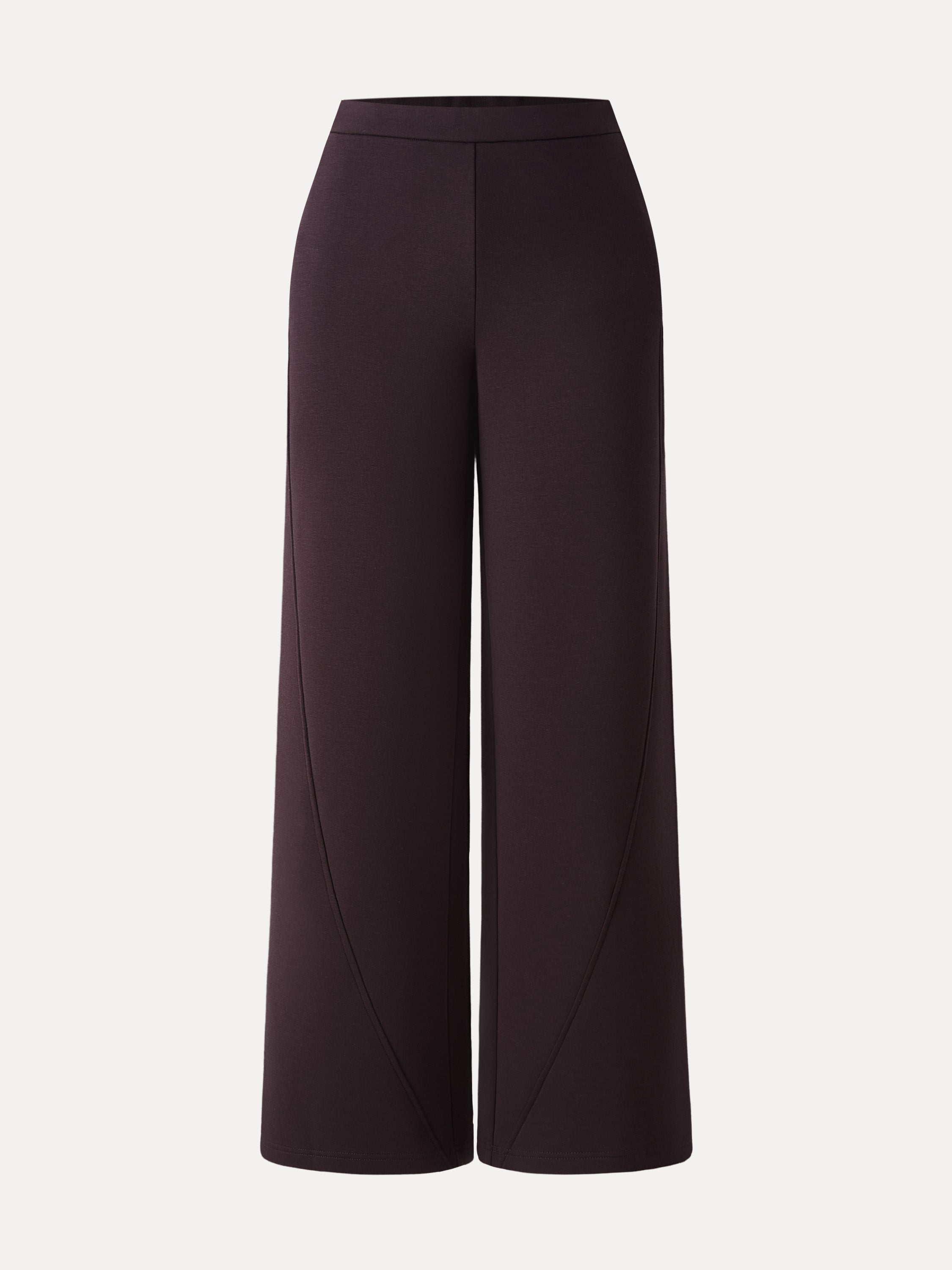 DoubleWarm High Rise Wide Leg Pull-on Pants with Pockets