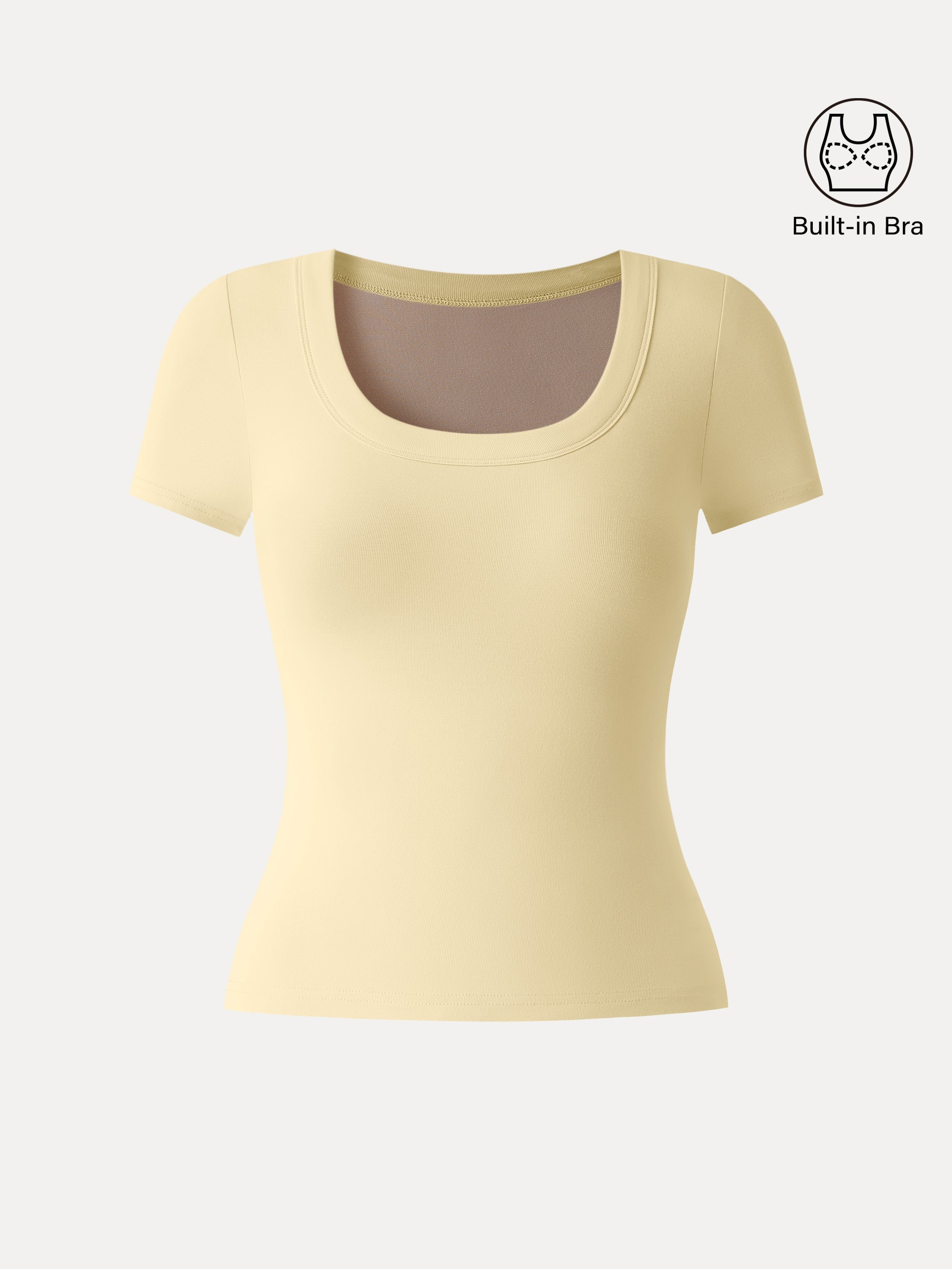 SkinKiss U-Neck Short Sleeve Everyday Brami