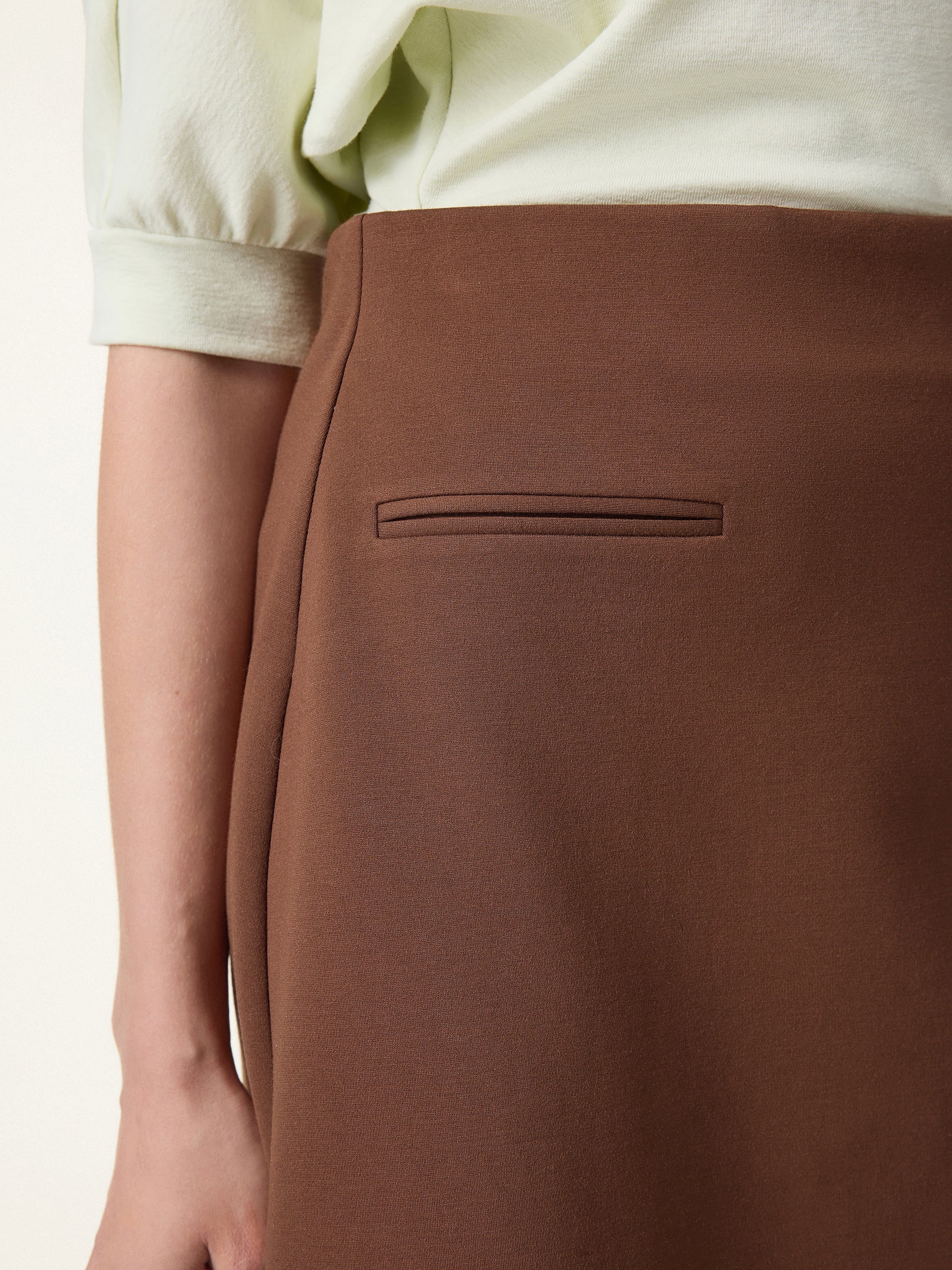High Rise A-Line Pull-on Skort