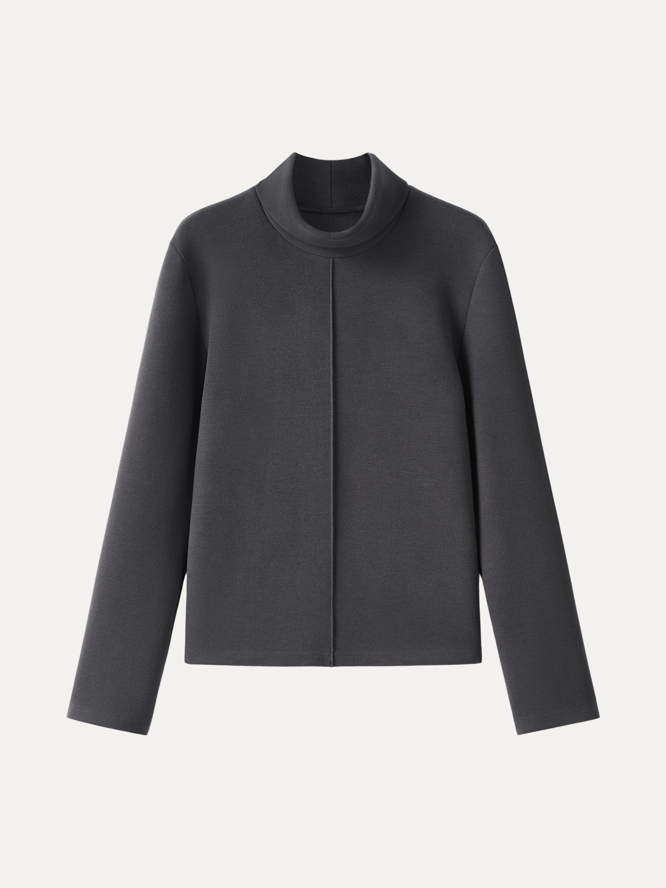 FuzzLuxe Turtleneck Long Sleeve Top