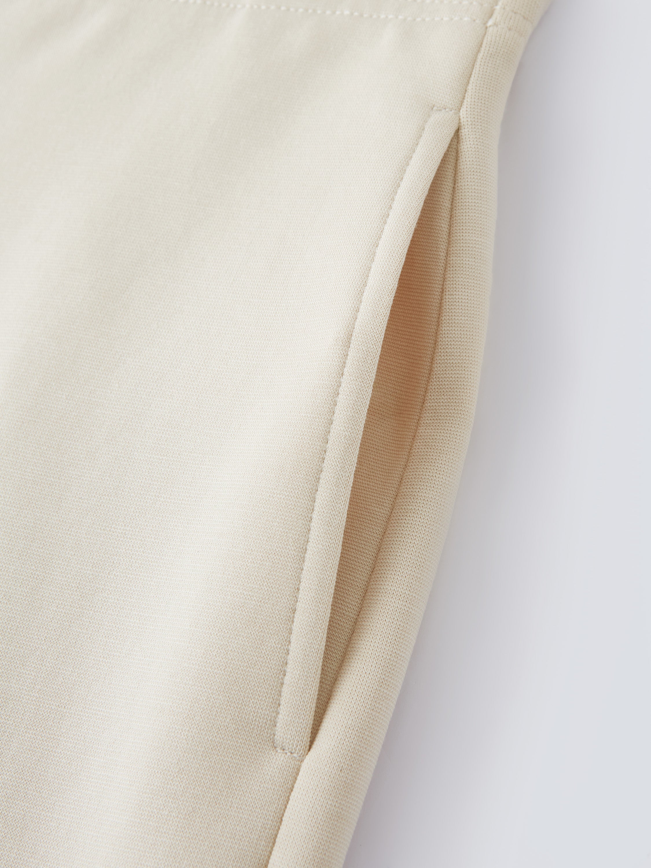 Stretch Cotton Blend Mid Rise Straight Leg Pants with Pockets