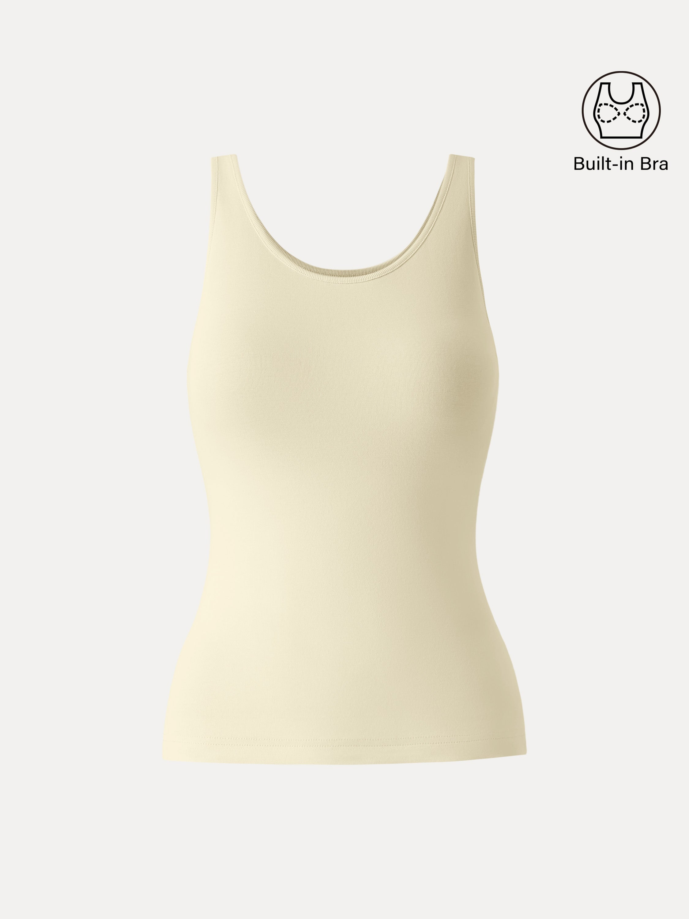 Cotton Lyocell U-Neck Brami Tank