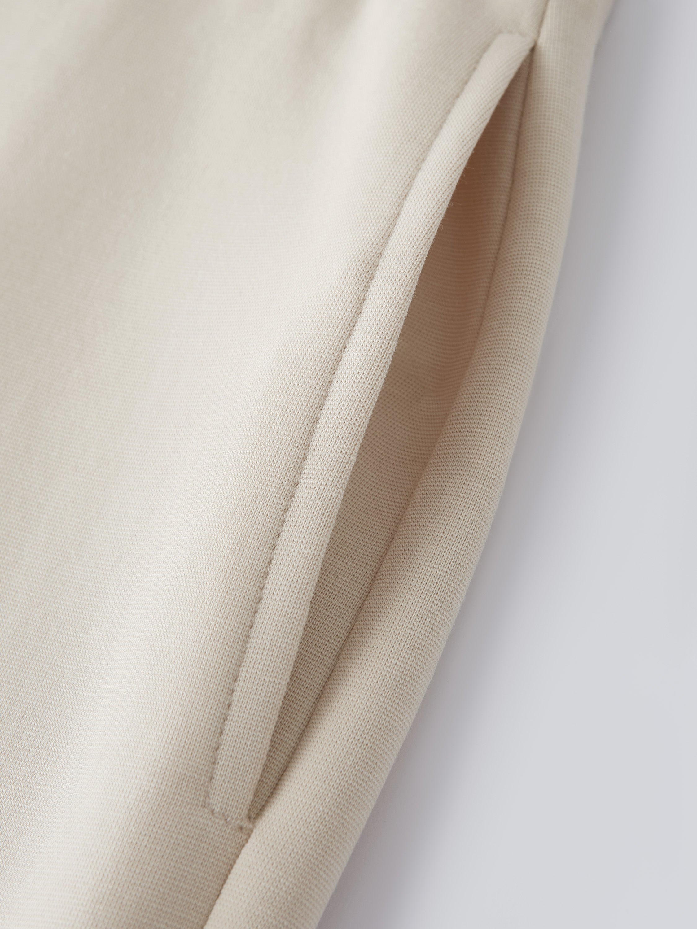 Stretch Cotton Blend Slim Straight Pull-on Pants with Pockets