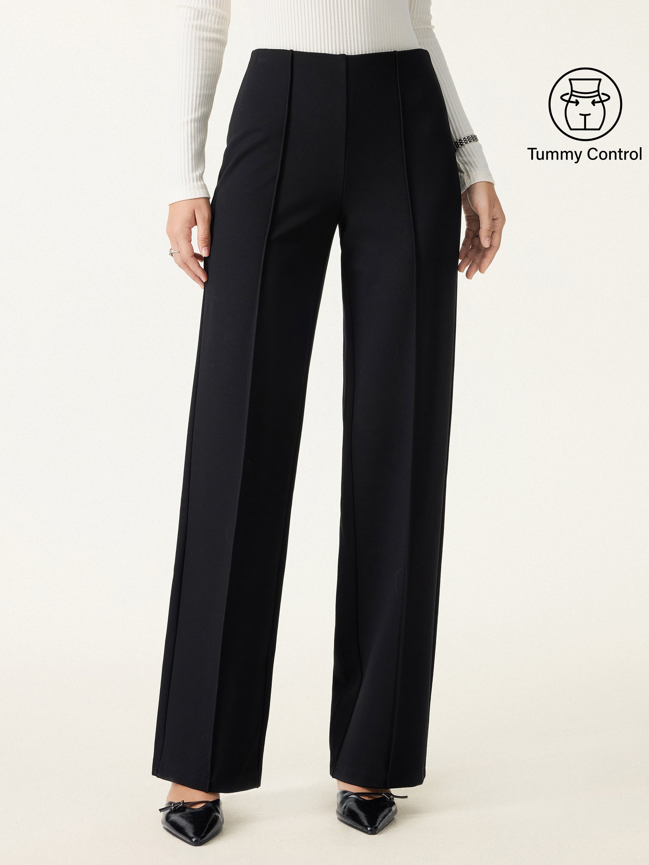 Tummy-Control Slim Ponte The Supermodel Pant