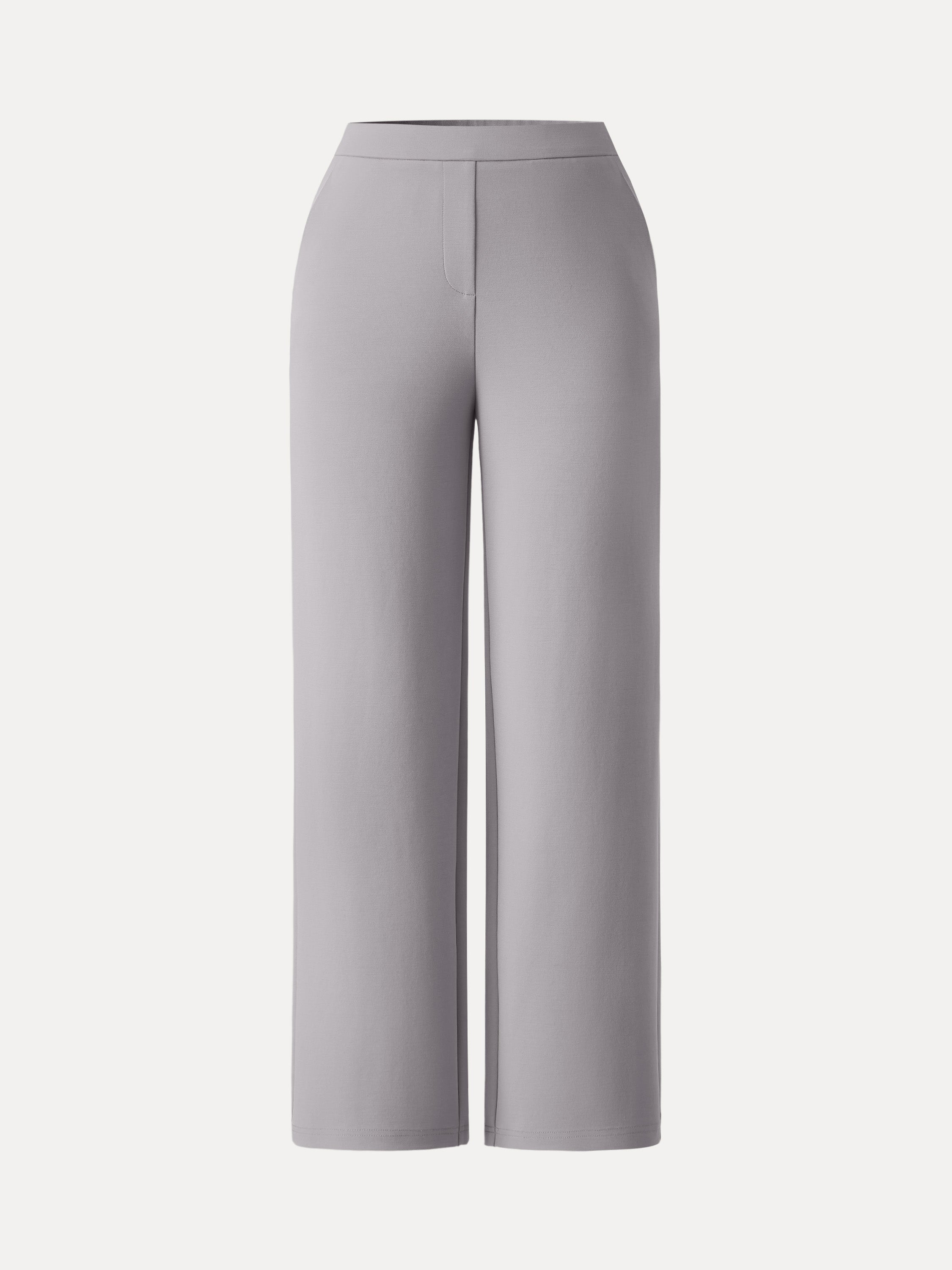 Sandwashed Modal Breathable Straight Leg Pull-on Travel Pants